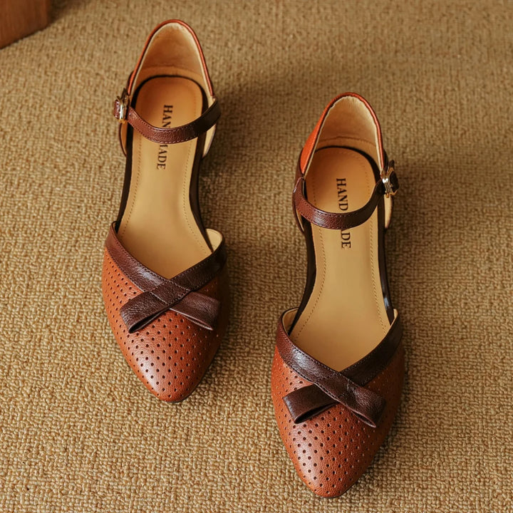 Aurelia Genuine Leather Heels