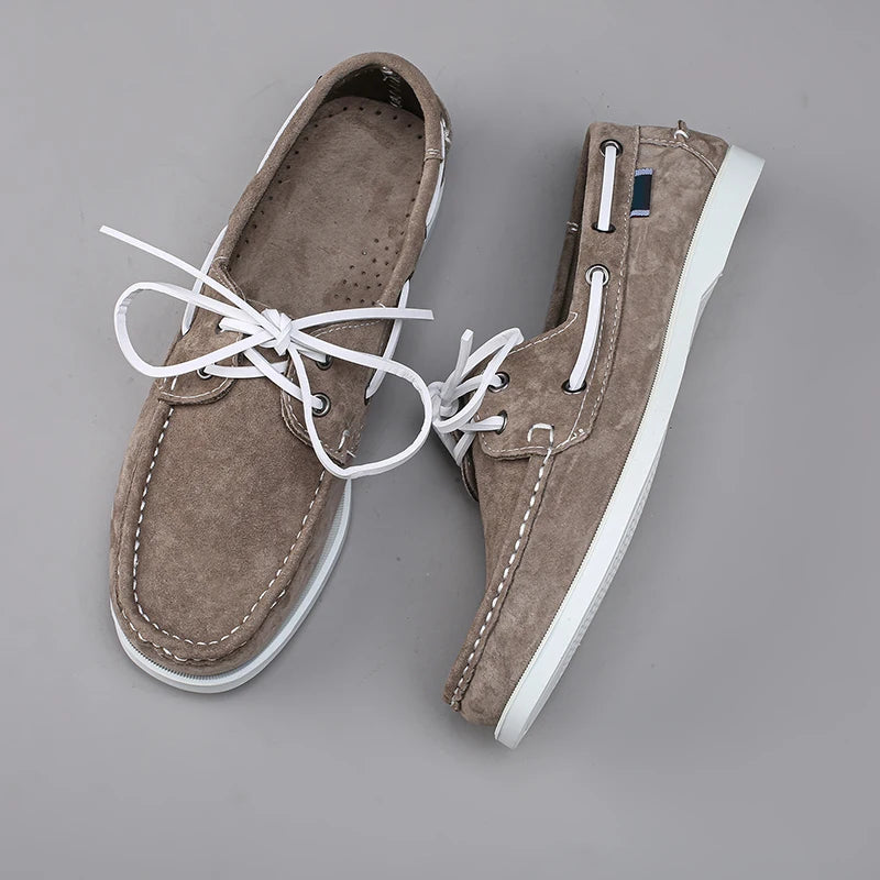 Cape Suede Boat Shoes