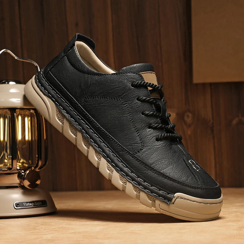 Frontier Leather Sneakers