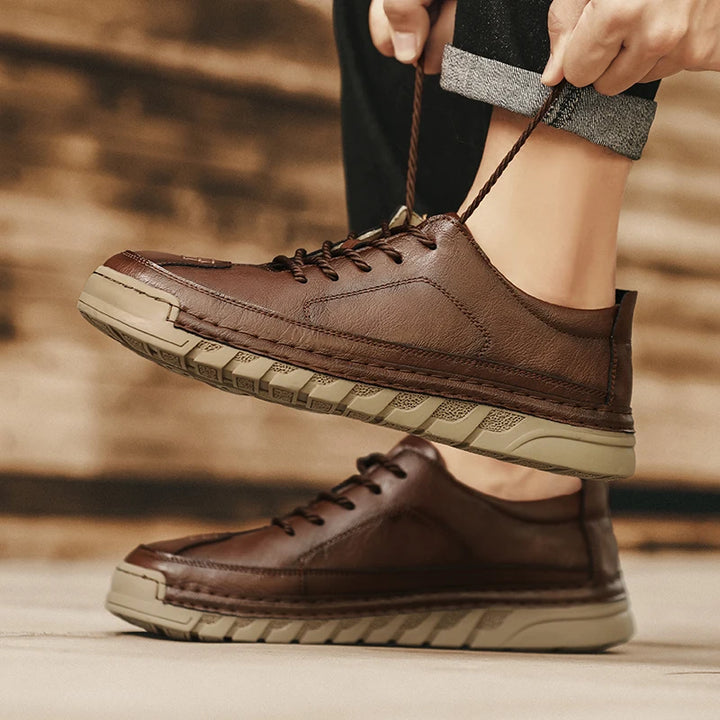 Frontier Leather Sneakers