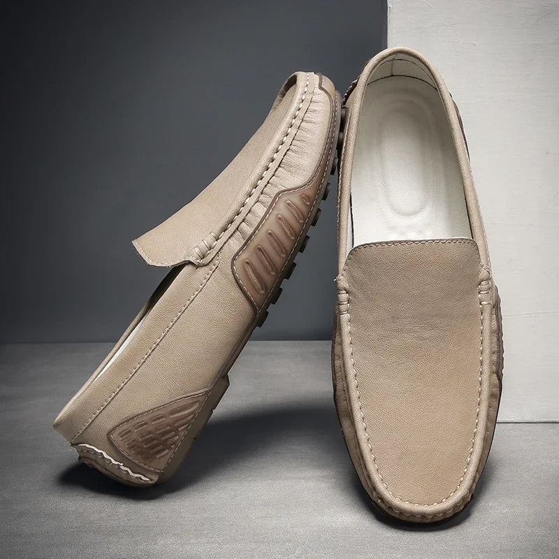 Iman Marco Leather Loafers