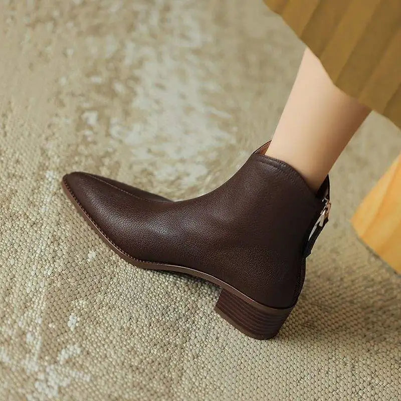 Kensley Leather Boots