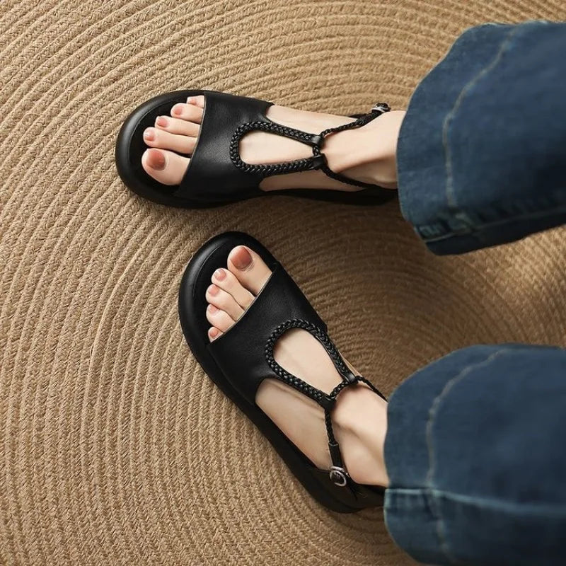 Whitney Leather Sandals