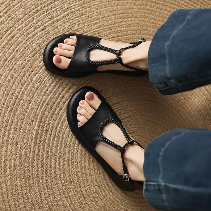 Whitney Leather Sandals