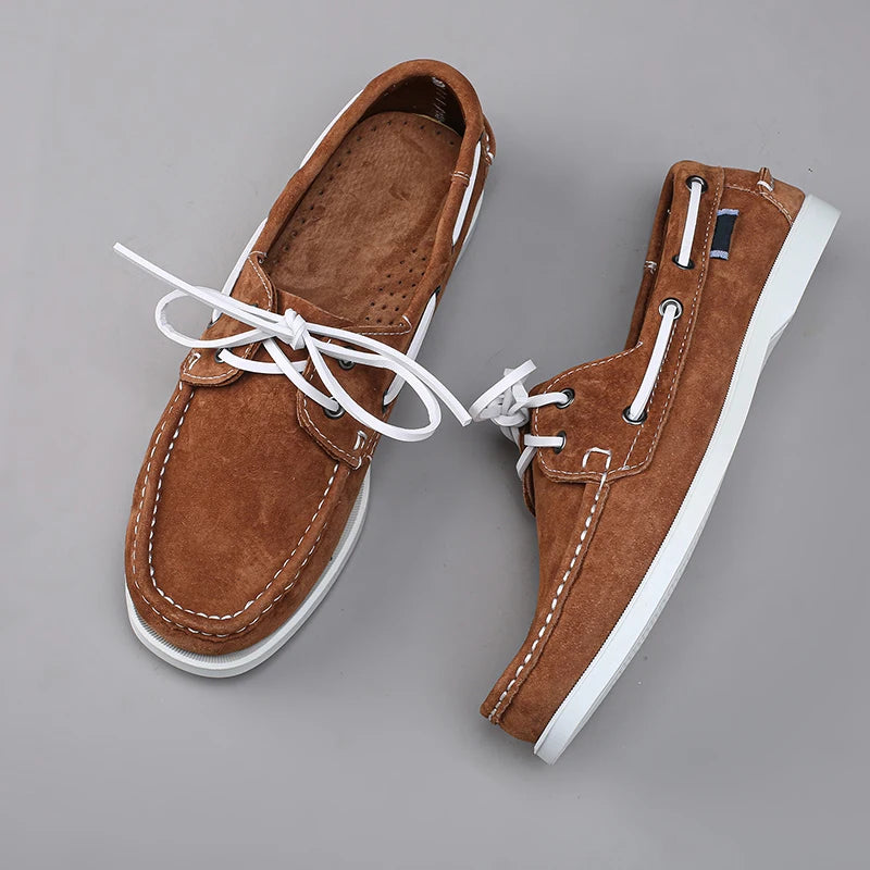 Cape Suede Boat Shoes