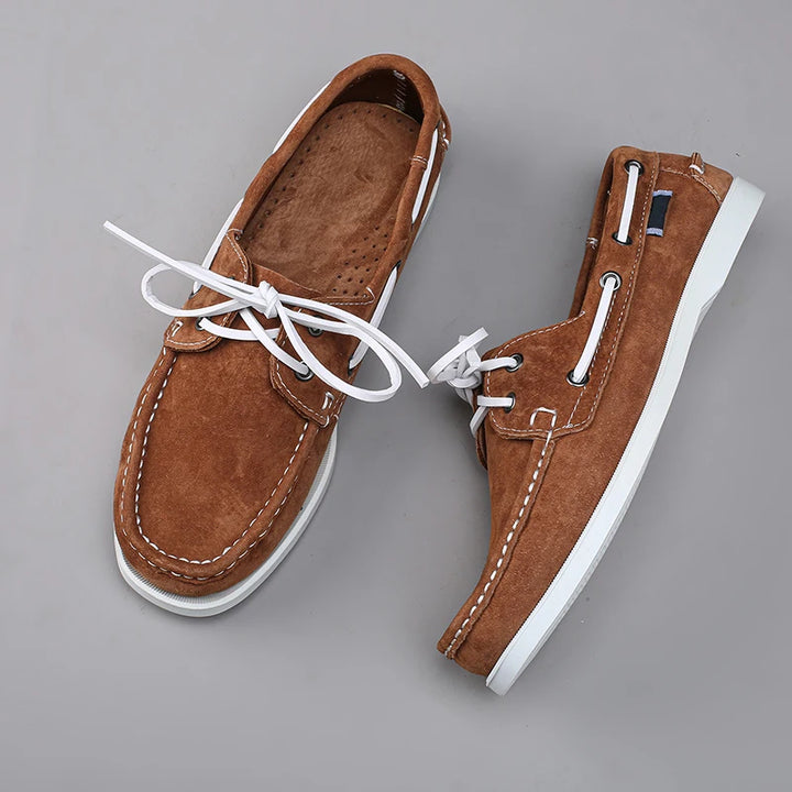 Cape Suede Boat Shoes