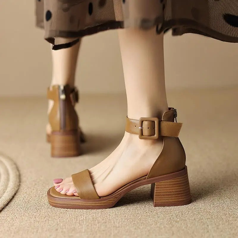 Lauder Strap Heels