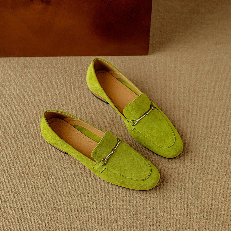 Maristelle Suede Loafers