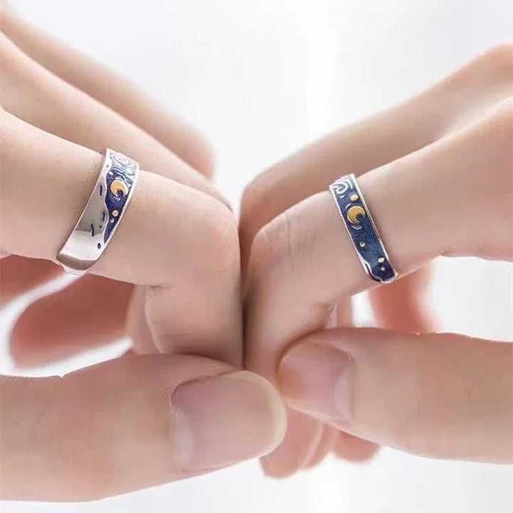 Starry Night Rings