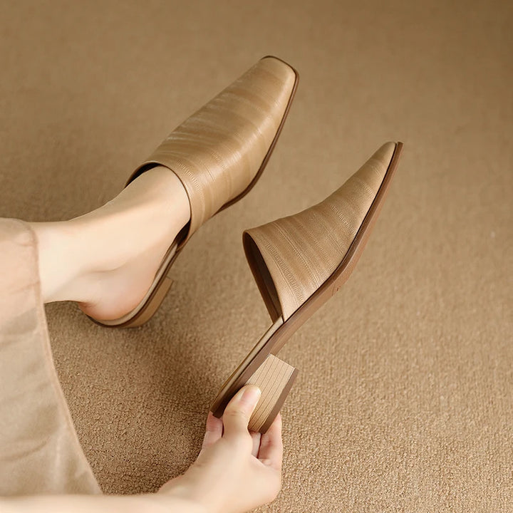 Sorrento Genuine Leather Mules