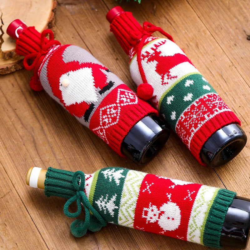 Christmas Bottle Sweaters