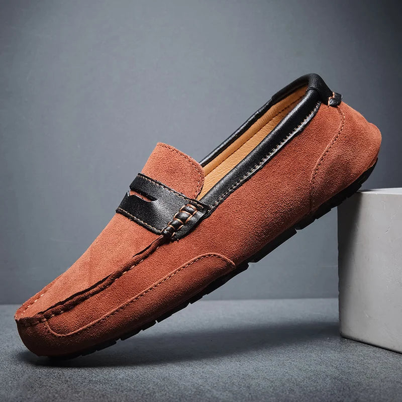 Rico Bellini Loafers - 1987 Suede Collection