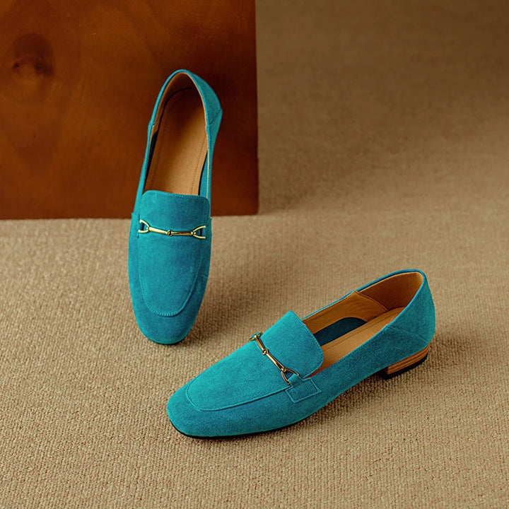 Maristelle Suede Loafers