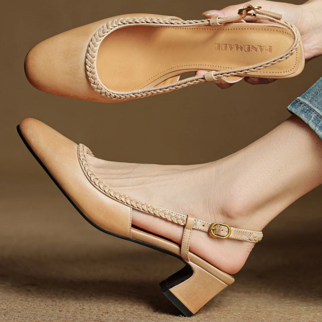Soravina Leather Heels
