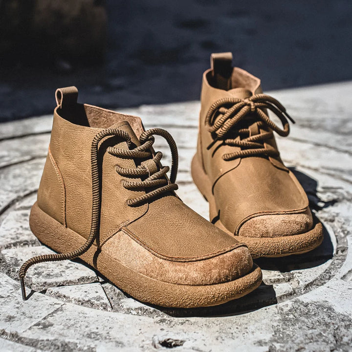 Frontier Leather Boots