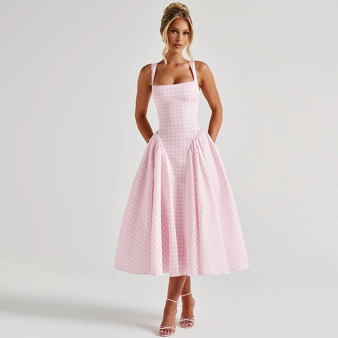 Magnolia Plaid Dress