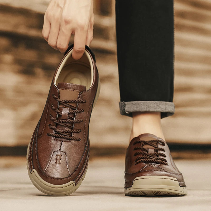 Frontier Leather Sneakers