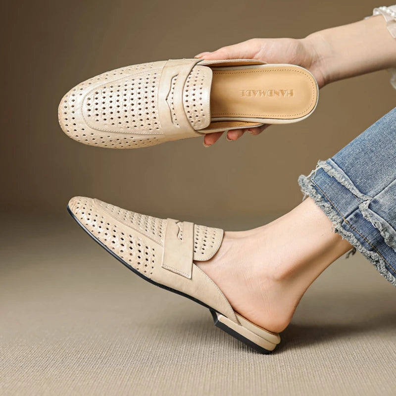 Winslet Leather Mules