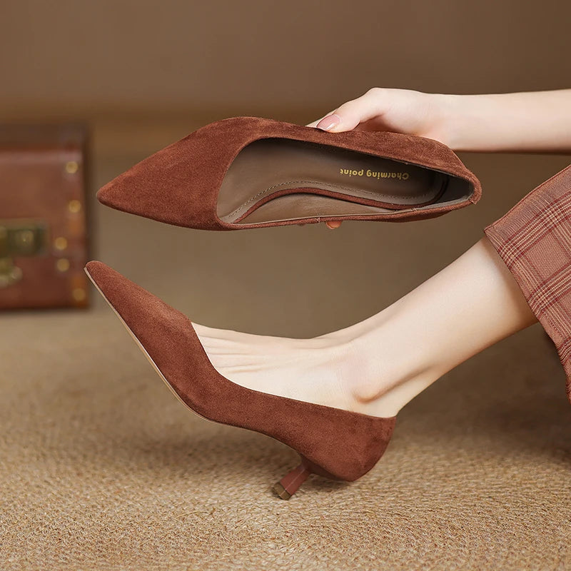 Lecia Suede Pumps