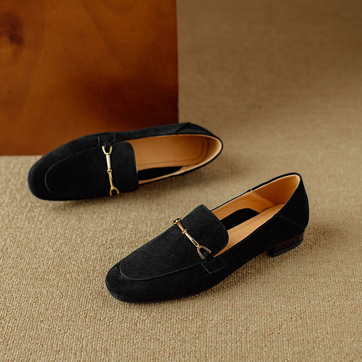 Maristelle Suede Loafers