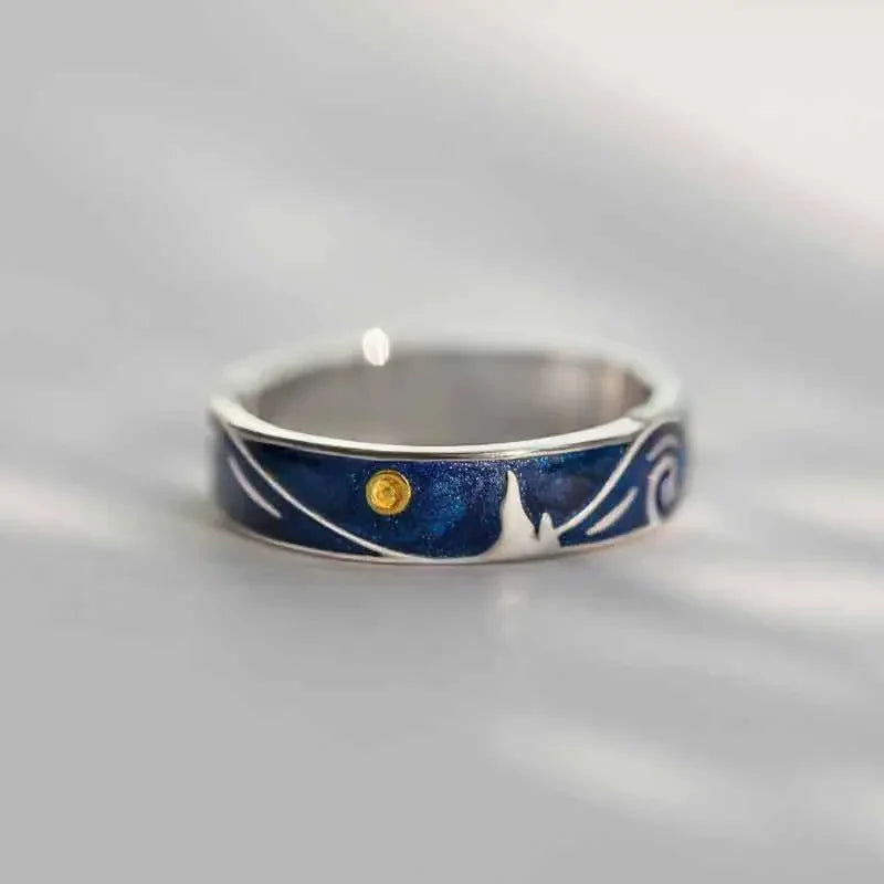 Starry Night Rings