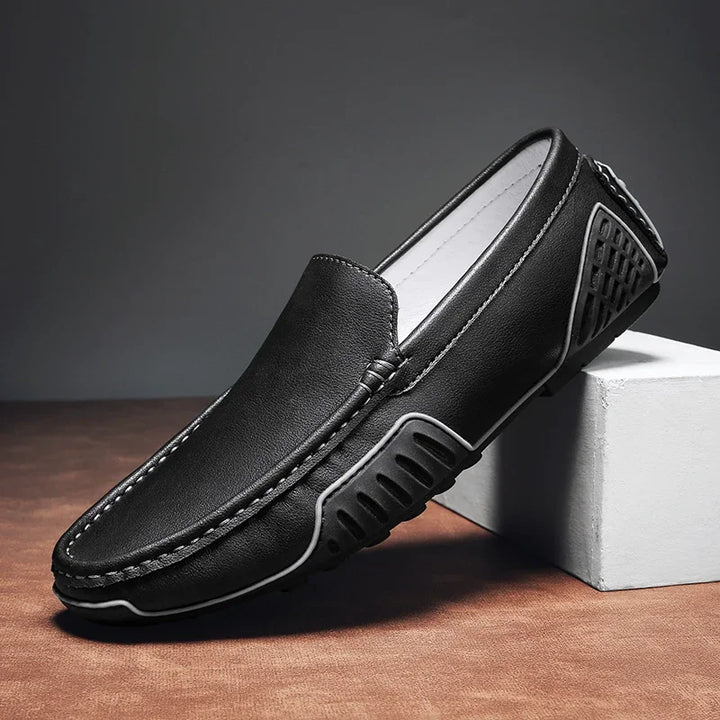 Iman Marco Leather Loafers