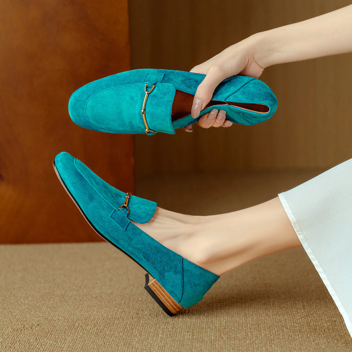 Maristelle Suede Loafers