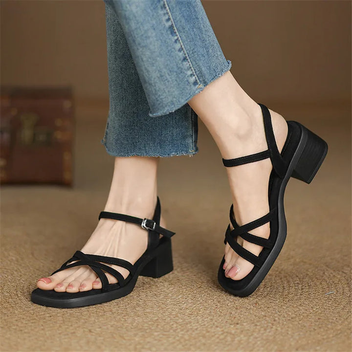 Delainey Leather Sandals