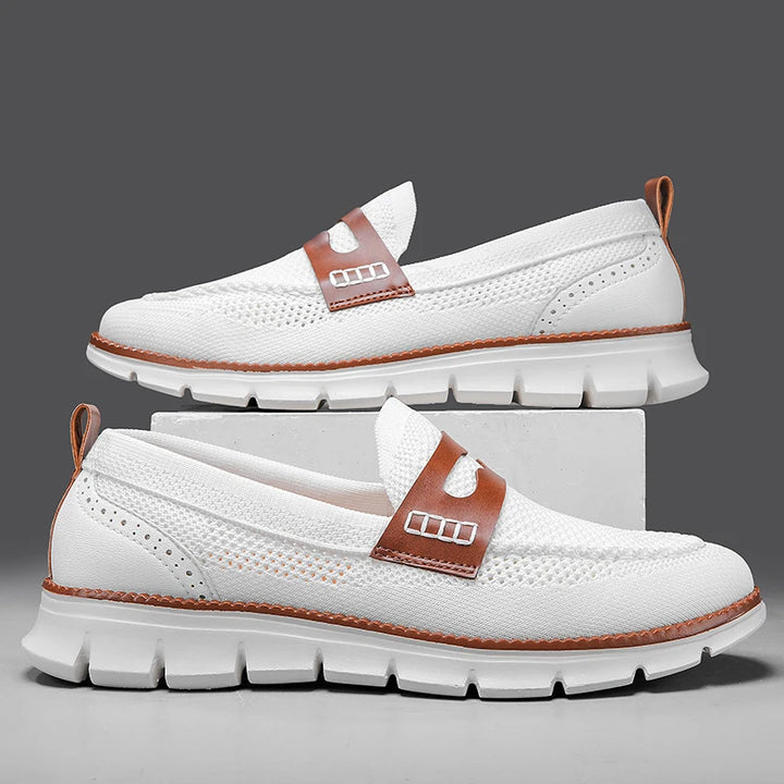 Oxford Mesh Loafers