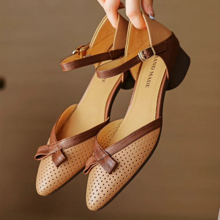 Aurelia Genuine Leather Heels