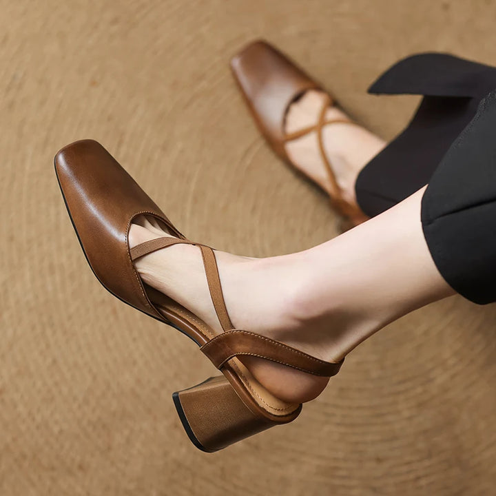 Blaire Leather Heels