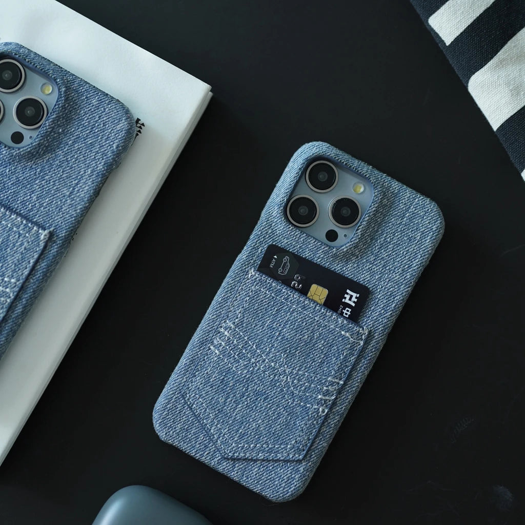 Blue Jean iPhone Case