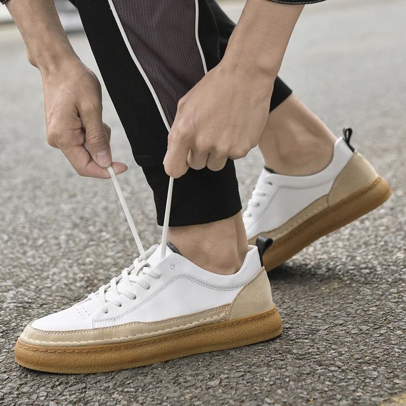 Metro Drift Leather Sneakers