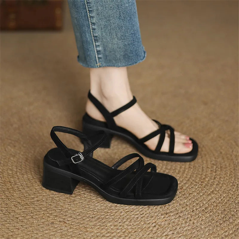 Delainey Leather Sandals
