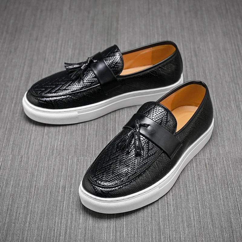 Vandro Leather Loafers