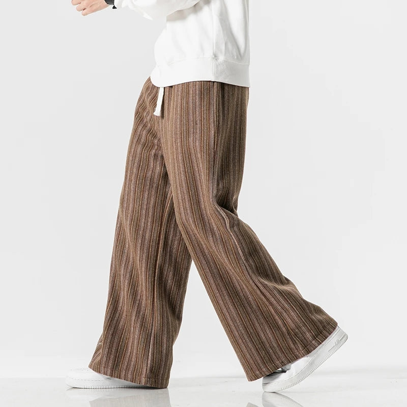 Calder Striped Trousers