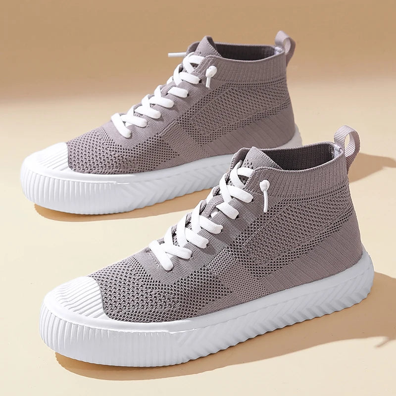 Metroknit High Top Sneakers