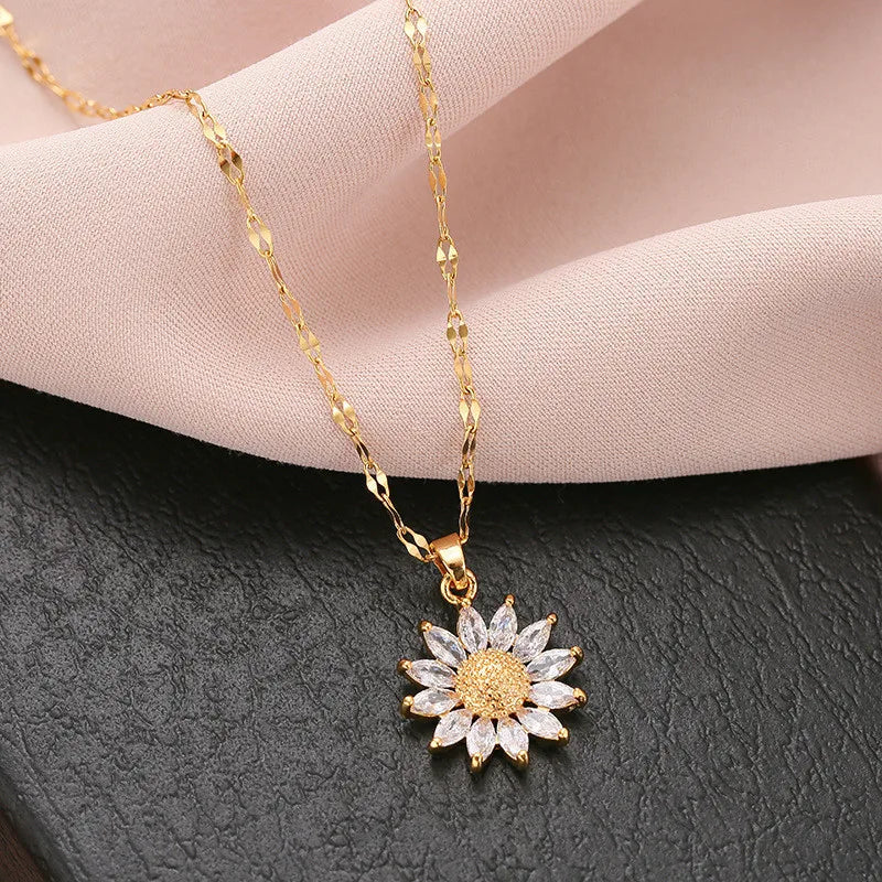 Sunflower Necklace