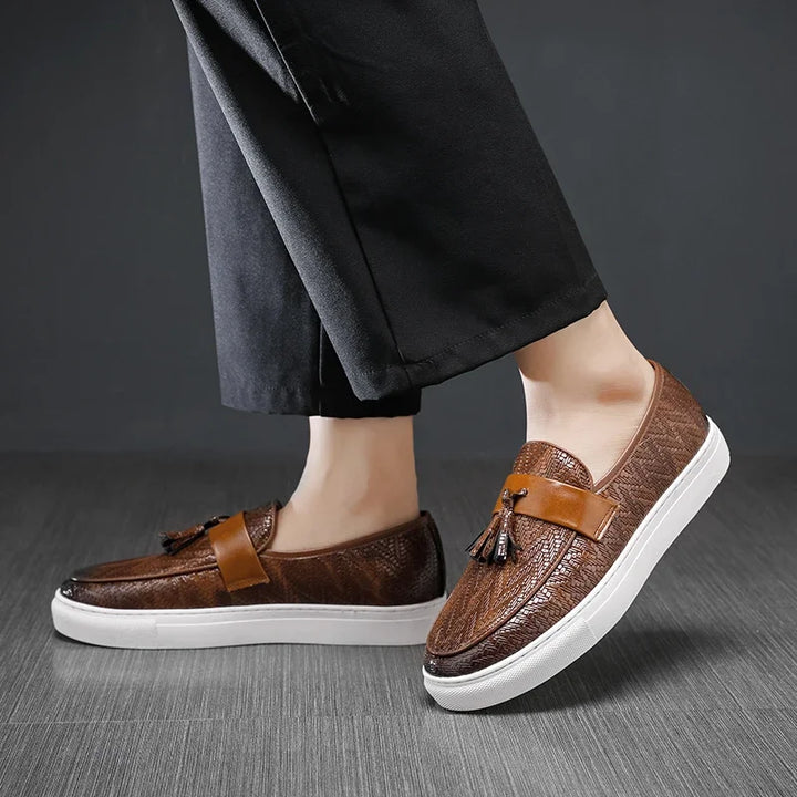 Vandro Leather Loafers