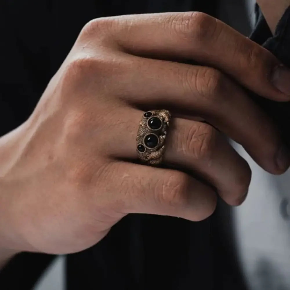 Nocturne Spider Ring