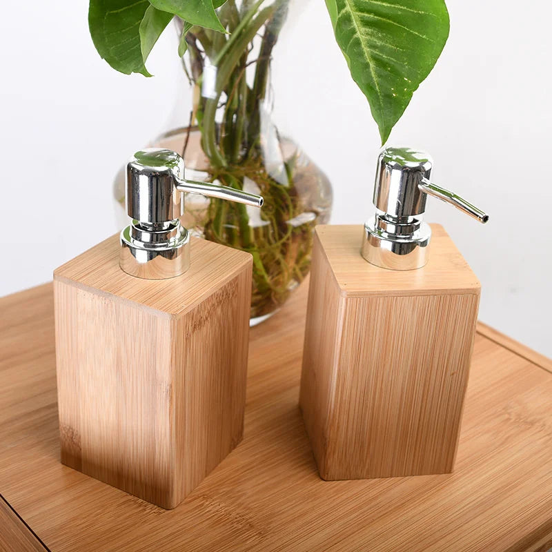 Bamboo Soap Dispenser