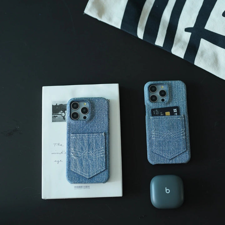 Blue Jean iPhone Case