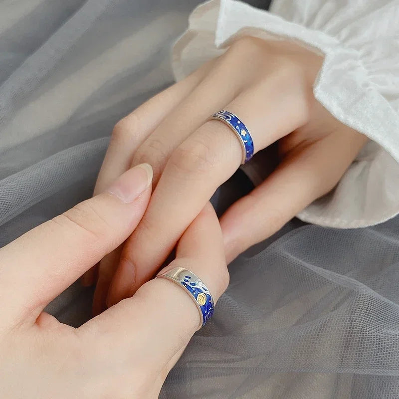 Starry Night Rings