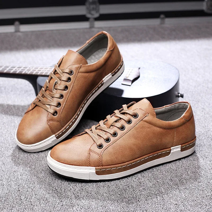 Grayson Leather Sneakers