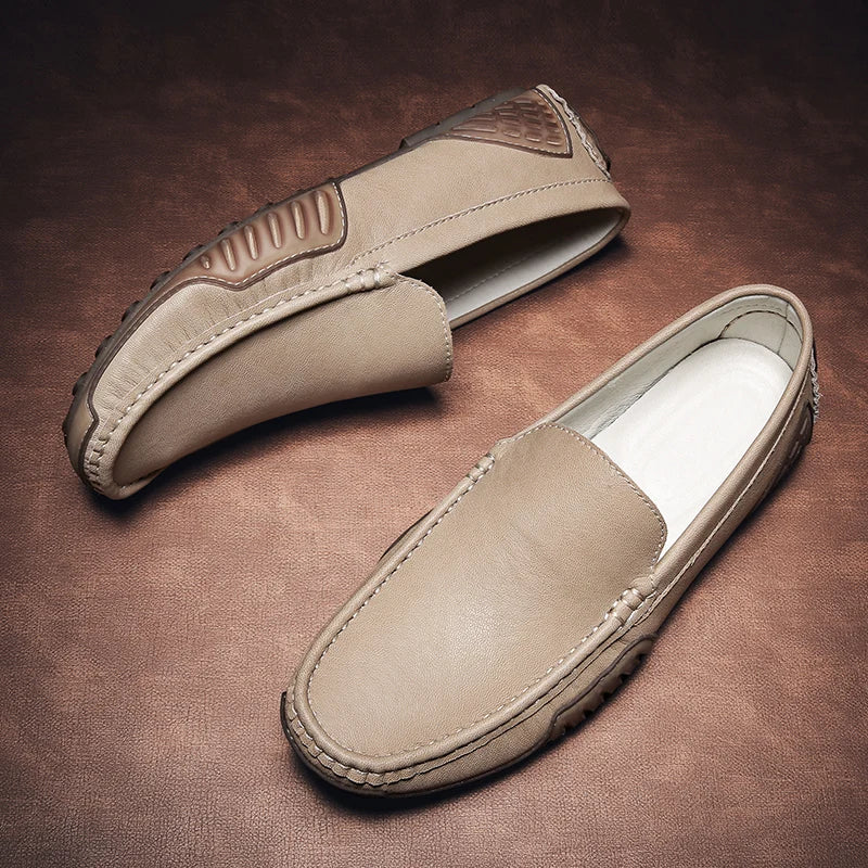 Iman Marco Leather Loafers