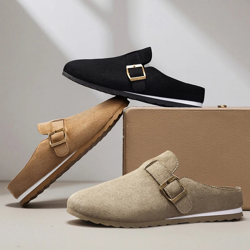 Landon Suede Mules