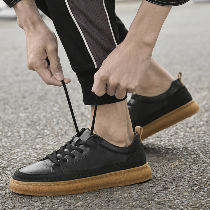 Metro Drift Leather Sneakers