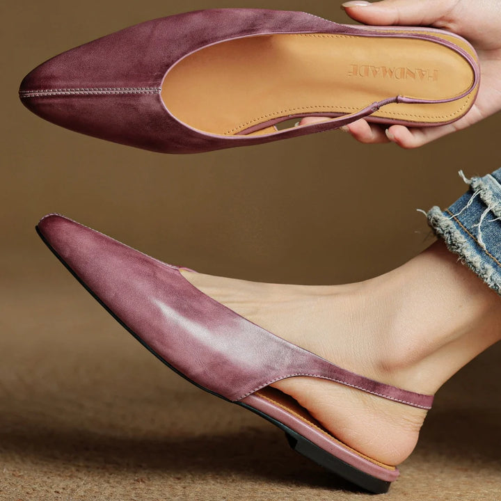 Juliet Genuine Leather Flats