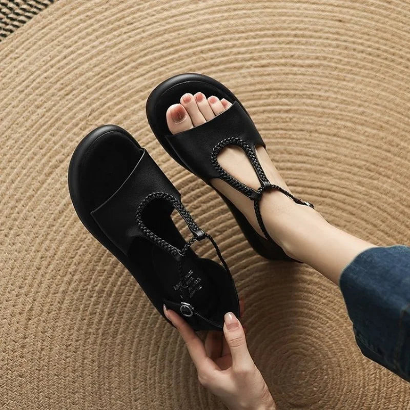 Whitney Leather Sandals