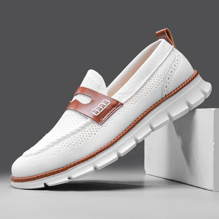 Oxford Mesh Loafers